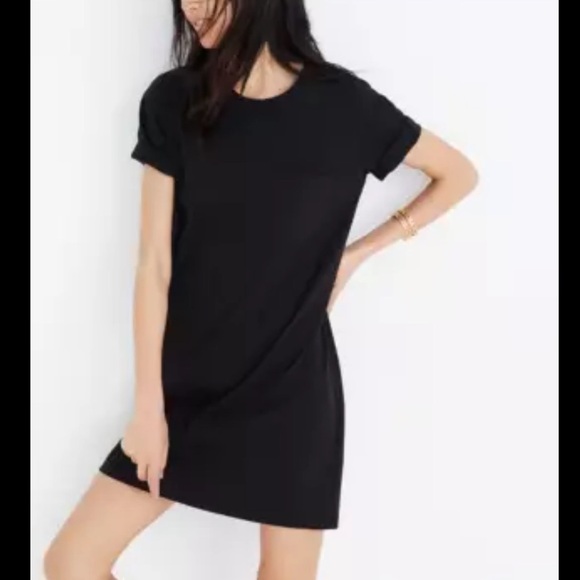 MADEWELL Pocket Tee Dress - Picture 1 of 8